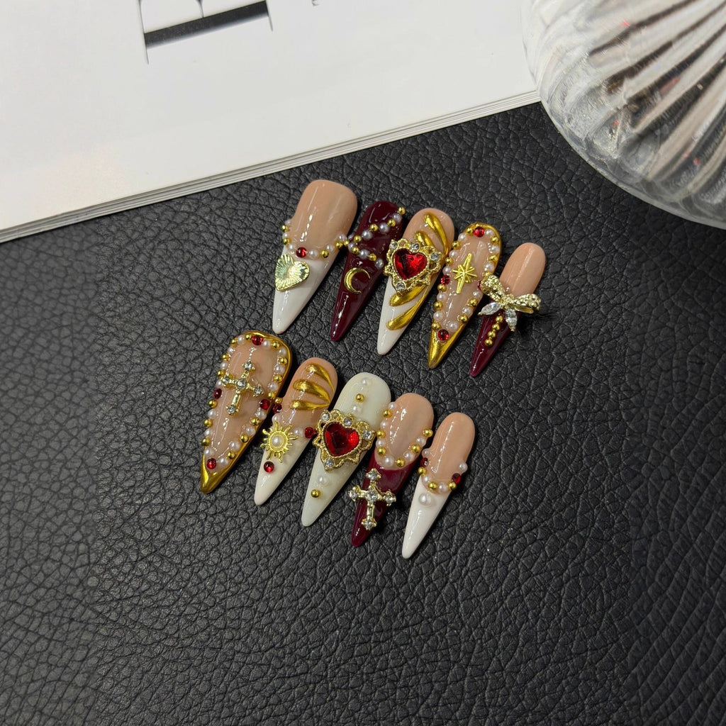 La Divina by Gattina, luxury hand-crafted press-on nails