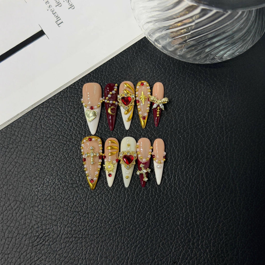La Divina by Gattina, luxury hand-crafted press-on nails