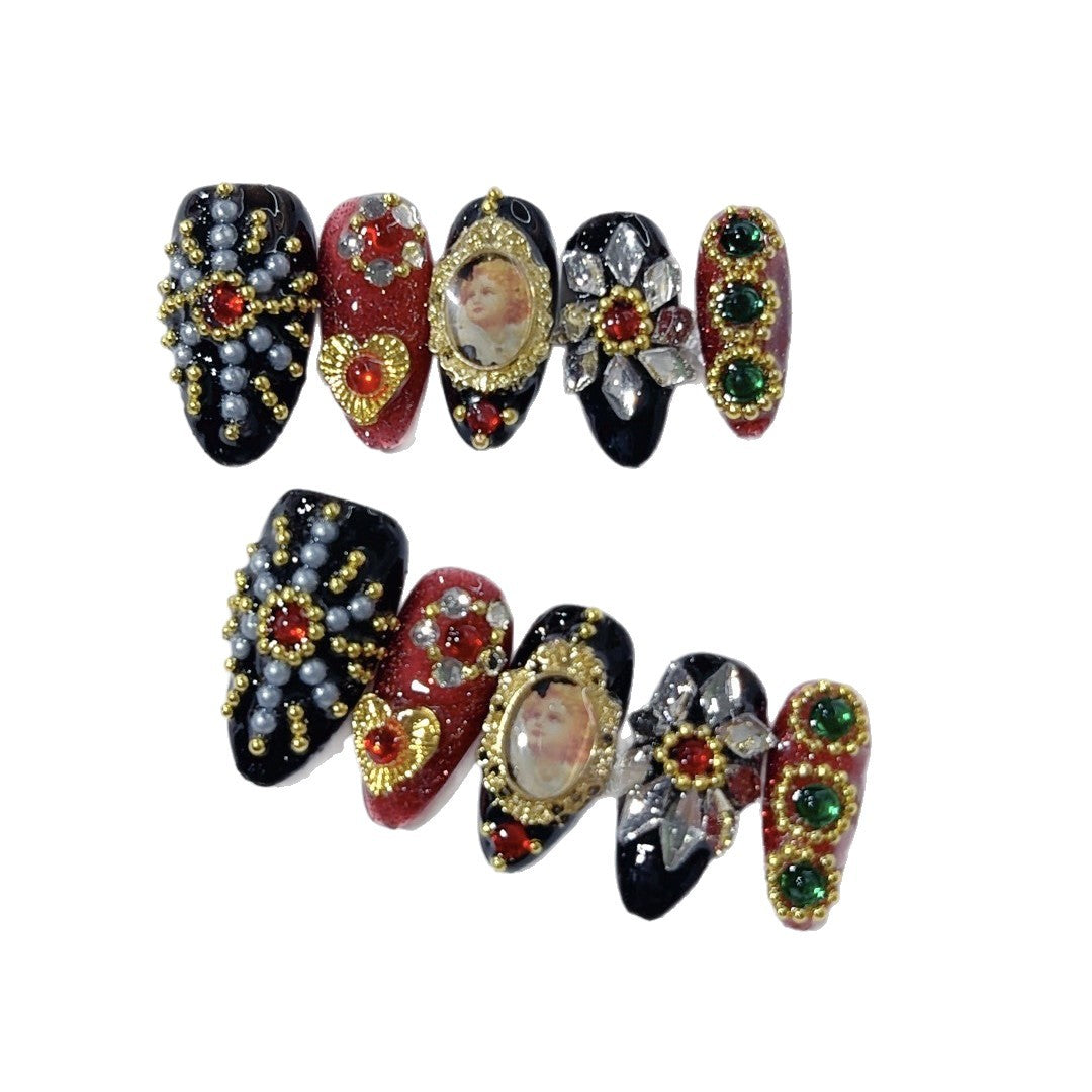 Prima Donna by Gattina, luxury hand-crafted press-on nails