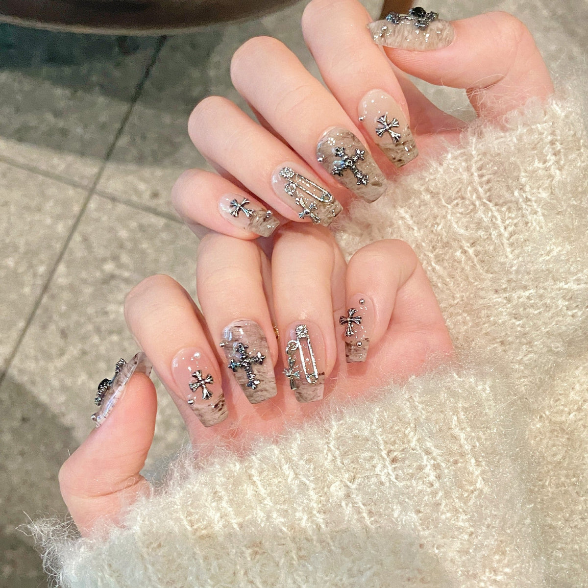 Sanctuary by Gattina, luxury hand-crafted press-on nails
