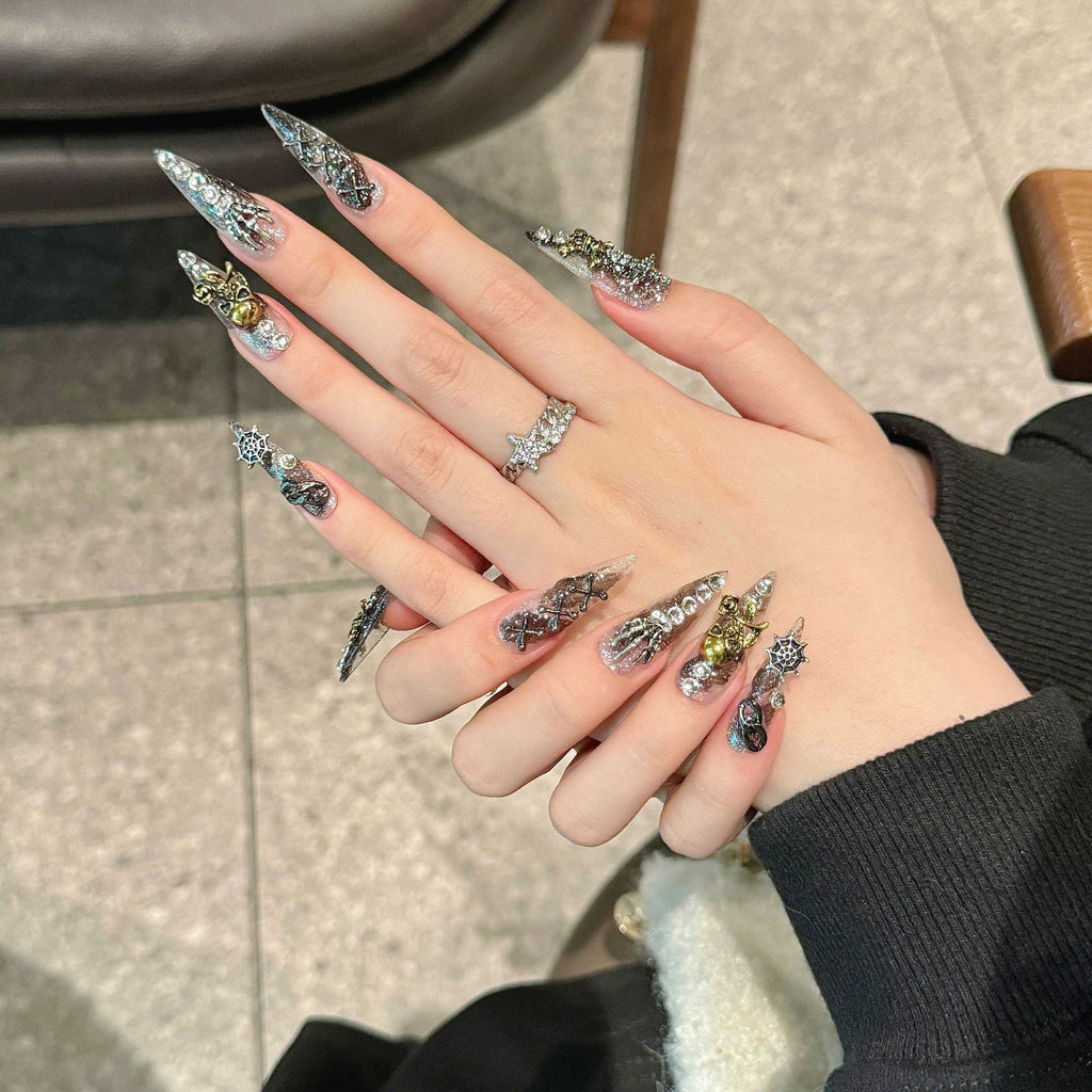 Relic by Gattina, luxury hand-crafted press-on nails