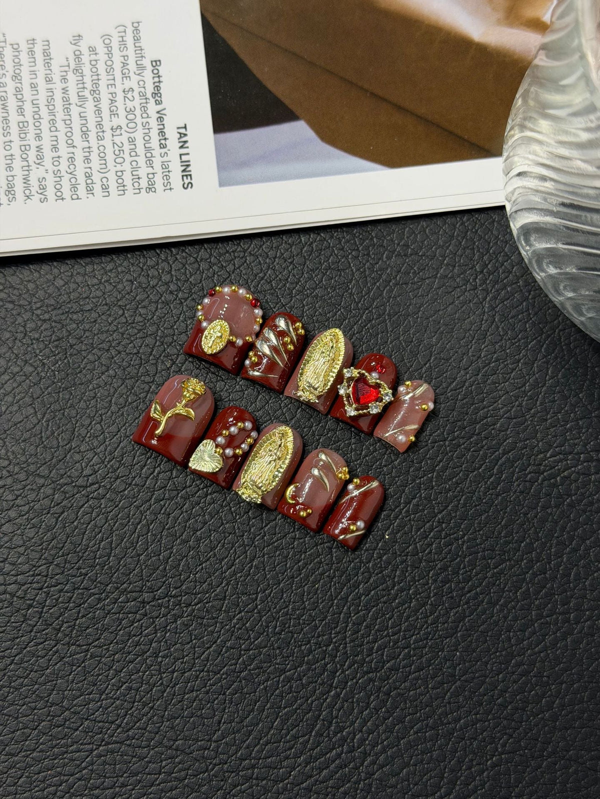 Lover by Gattina, luxury hand-crafted press-on nails
