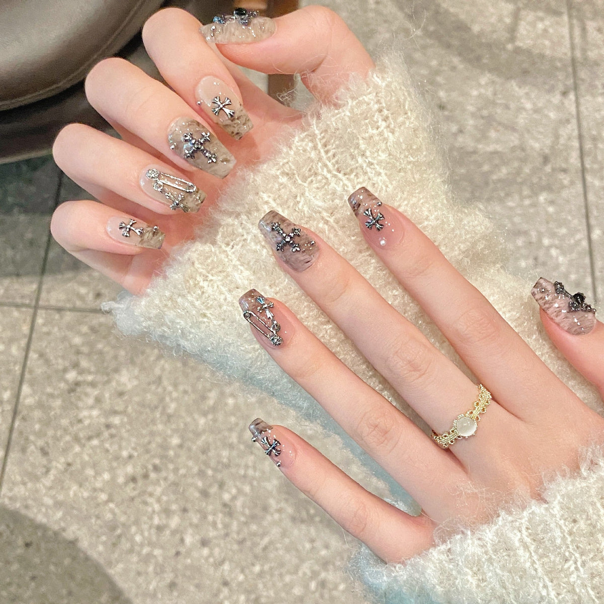 Sanctuary by Gattina, luxury hand-crafted press-on nails