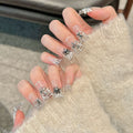 Cobweb Couture by Gattina, luxury hand-crafted press-on nails