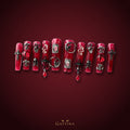 Blood Countess by Gattina, luxury hand-crafted press-on nails