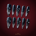 Femme Fatale by Gattina, luxury hand-crafted press-on nails