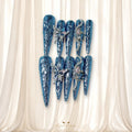 Blue Fairy by Gattina, luxury hand-crafted press-on nails